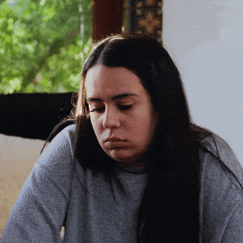 Gif Mulher Frustrada